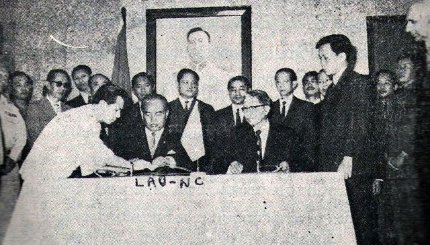 Laos - Accords de Vientiane