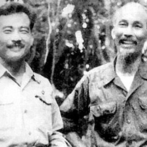 Souphanouvong et Ho Chi Minh, le Prince rouge et l'oncle Ho - Laos