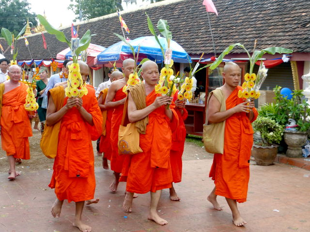 Fête Boun Pha Vet au Laos.