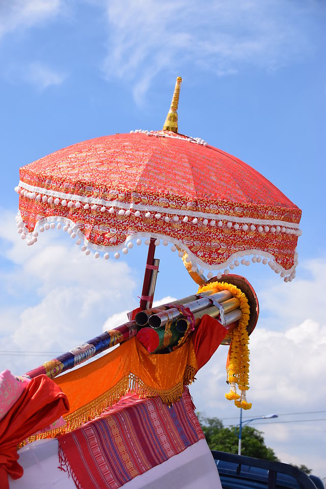 Fête des fusées au Laos.