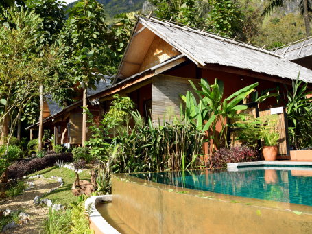 Hôtel de catégorie moyenne au Laos - mmau