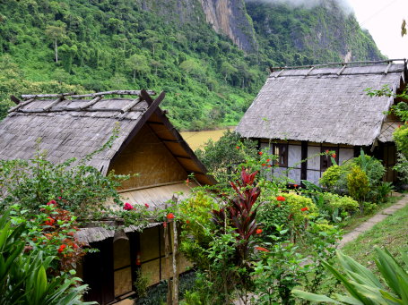 Hôtel de catégorie moyenne au Laos - mnwe