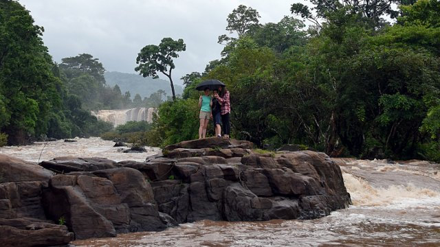 Chute d'eau au Laos.