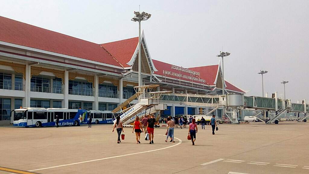 Aéroport de Luang Prabang.