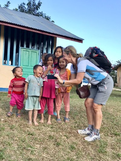 Voyage au Laos, rencontre avec des enfants